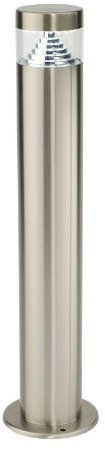 Saxby Pyramid 3.5W Brushed Stainless Steel IP44 Outdoor Garden LED Floor Post Light