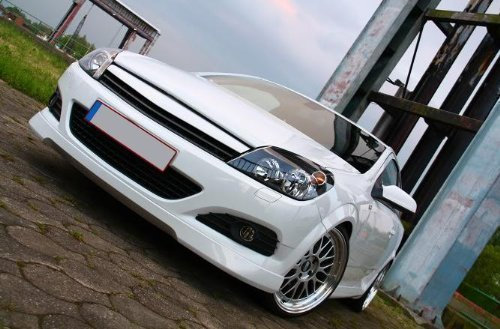 Opel Astra H GTC Frontlippe Frontspoiler Tuning TOP