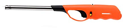 Wuudi Briquet à flamme rechargeable, bougie à gaz de sécurité pour barbecue