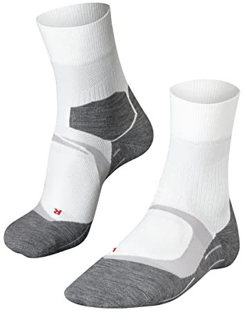 FALKE Damen Laufsocken RU4 Endurance Cool W SO Funktionsmaterial antiblasen 1 Paar, Weiß (White-Mix 2020), 35-36
