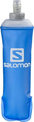 Salomon Soft Flask, Borraccia Unisex da 500ml, con 28mm di Diametro, Perfetto per Corsa, Escursionismo, Sci e Snowboard, Blu/Blue