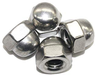 5 Stück M14 Hutmuttern Edelstahl DIN 1587 hohe Form A2 V2A Muttern By Fullerkreg