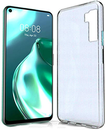 Newtop Cover Compatibile per Huawei P40/Lite/Lite E/Lite 5G/PRO, Custodia Morbido TPU Clear Protettiva Gel Silicone Trasparente Slim Sottile Case Posteriore (per P40 Lite 5G)