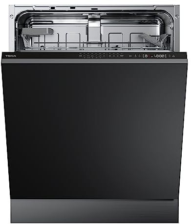 Teka 114270009 Lavastoviglie Integrabile A++ per 14 Posate con Terzo Vassoio e 9 programmi di Lavaggio | 81.8 x 59.8 x 55, Idrossido di Alluminio, Acciaio Inossidabile (Non Contiene Pannello), 4 unità