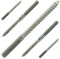 Lot de 20 vis à double filetage M10 x 140 mm - En acier inoxydable VA A2 V2A