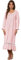 Nanxson Chemise de Nuit Femme Manches Longues Robe de Nuit Vintage Vêtements de Nuit Pyjama (S,Rose)