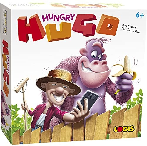 Das Brettspiele Hungry Hugo I Spielen und Lernen Für Kinder, Lernspiel Für 2 bis 4 Spieler ab 6 Jahren I Das Spiel Hilft Taktisches Denken zu Entwickeln, Lehrt Gute Entscheidungen zu Treffen