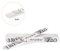 Aba Group Limes a Ongles Set - Kit Ongle - Limes a Ongles Professionnelle Slim (2mm) 10 Pcs - Onglerie Materiel Professionnel - Accessoire Ongle – Grit 100/180 - Forme Droite