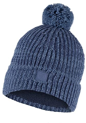 Buff Unisex Knitted Fleece Lined Beanie Hat