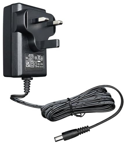 ANLINK 12V 2A/2000mA Power Supply Adapter, AC 100-240V 50/60Hz to DC 12V 2A/2000mA 24W 5.5x2.1mm Wall Charger, Center Positive, 1.8M 20AWG Long Cable for Stable and Flexible Use