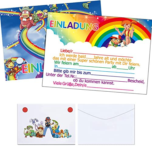 Henkodo Einladungskarten Kindergeburtstag