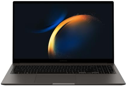 Samsung Galaxy Book3 Laptop | 15“ Display | 8 GB RAM | 256 GB SSD | Intel Core i5-1335U | QWERTZ Tastatur | Windows® 11 Pro, Graphite
