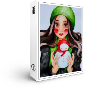 raxxa Premium-Puzzle | Do You Want to Build a Snowman with me - Limited Editon | 1000 Teile