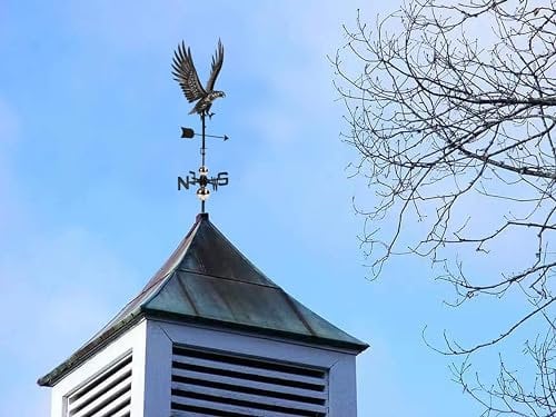 CLYB Wetterfahne Adler Edelstahl