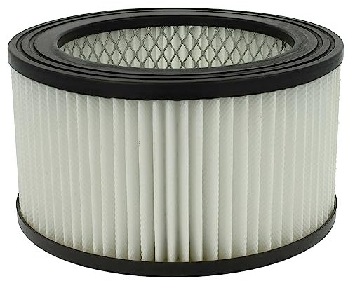vhbw Filtro compatible con PowerPlus POWX3000, POWX3010, POWX3013 aspirador de ceniza - Filtro HEPA antialérgico