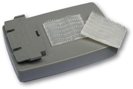 Adesivo Compatibile con Telepass Nuovo Modello Slim Adesivi Auto Attacco a Strappo Alternativa a Clip. con salvietta detergente per la Pulizia del Vetro. Fissaggio Rimovibile 20 x 25 mm. (2)