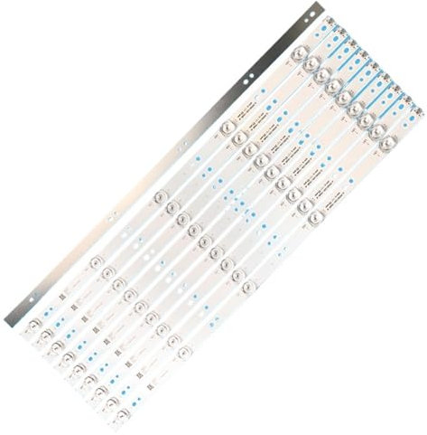TUCANSBP 10PCS 540mm LED-TV-Zubehör kompatibel for 55 3V 5-Lampen-Quadratobjektiv JL. D55051330-105ES-V01D