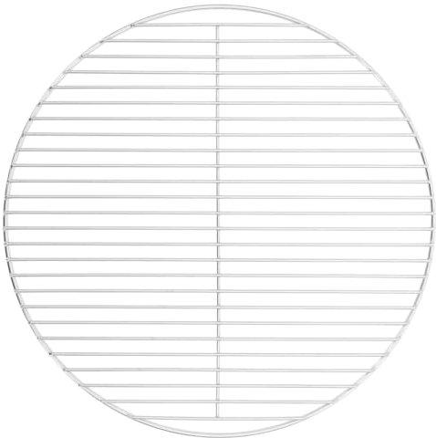 vidaXL Grille de barbecue ronde Ø50 cm acier inoxydable 304, remplacement de grille de barbecue, grille de grillage, grille à charbon de bois