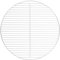vidaXL Grille de barbecue ronde Ø50 cm acier inoxydable 304, remplacement de grille de barbecue, grille de grillage, grille à charbon de bois