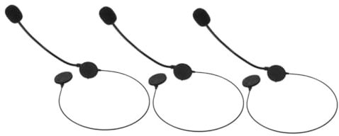 VICASKY Microphone Headset Toy Set 3pcs Fake Headset Props Rock Star Costume Accessories Party Dress up