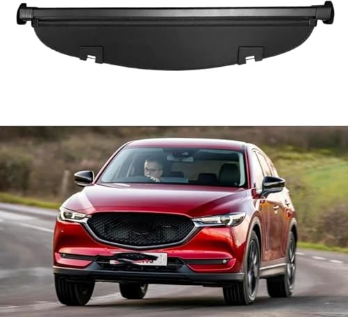 GuGuoZZ Auto Einziehbare Hintere Kofferraum Hutablage Für Mazda CX-5 CX5 2017-2024 Hintere Kofferraum Hutablage wasserdichte Schattenschutz
