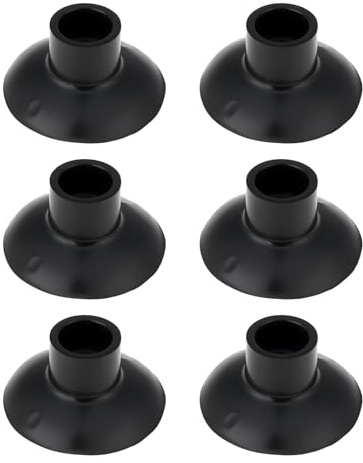 LT Easiyl 6 Stücke 1 Gummi Markisenstange Saugnäpfe 25x75mm für Caravan Trampolin