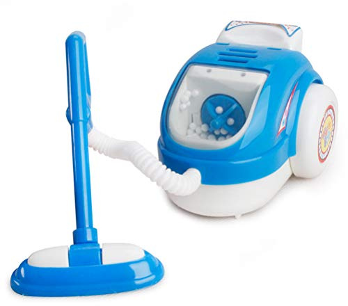Yusat Staubsaugerspielzeug. Stellen Sie Sich vor, Sie Versuchen, Werkzeuge zu reinigen. Staubsauger für mit Sound. elektrisch. Kleines Lustiges Haushaltsspielzeug (Blau)