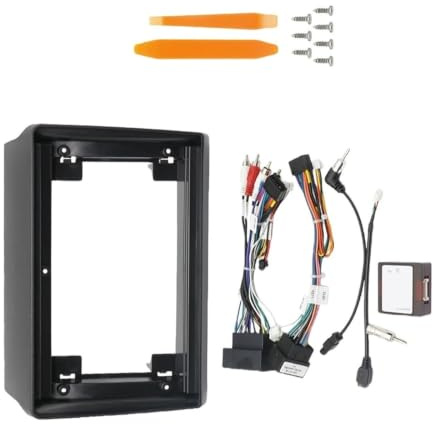 Car Radio Frame Installation Kit For FIAT Ducato 2011+ | 9Inch Car Radio Fascia Android MP5 Player Install Dash Board Panel Frame Kit(Frame Cable Canbus)