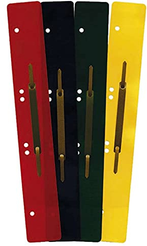 Q-Connect 3041004000 Heftstreifen Kunststoff, lang, 100 Stück 52x36x28, sortiert