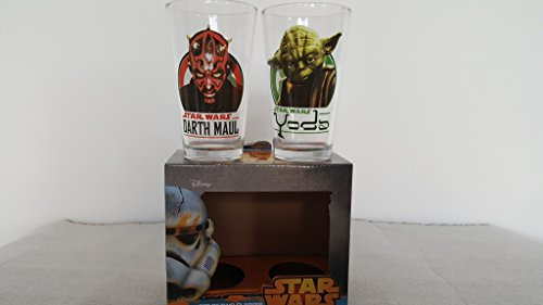 Star Wars Lot de deux verres 453,6 gram (473ml)