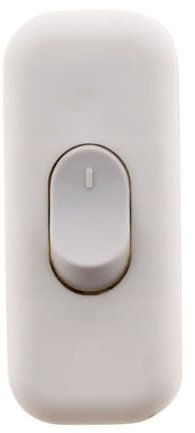 Interrupteur 2A Bipolaire Blanc - Zenitech