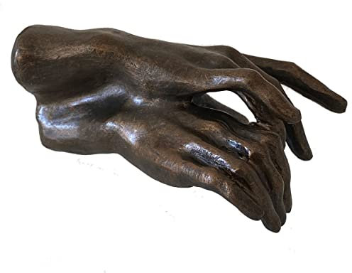 AUGUSTE RODIN Figur Deux Mains Superposées Hände Parastone Museumsedition RO25