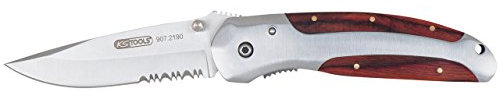 KS Tools 907.2190 Coltellino pieghevole con fermo, 220,0mm