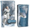 Nemesis Now Winter Guardians Anne Stokes Geldbörse mit Prägung, 18,5 cm, Blau, PU