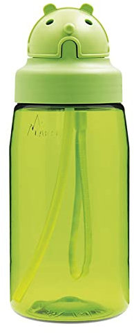 Botella Tritan 0,45 L. Tapón OBY, verde