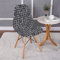 Highdi Lot de 1/2/4/6 Housse de Chaise Scandinaves, Extensible Housse de Chaise de Salle à Manger, Couverture de Chaise sans Accoudoirs pour Cuisine, Salon, Bureau (Anthracite Noir,2 Pieces)