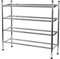 MAXELLPOWER Zapatero, organizador zapatos, zapatero metalico 4 baldas, estanteria zapatos, zapatero entrada recibidor, con estilo y elegancia 62x23x67cm (4 BALDAS)