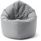 Lumaland Sitzsack Drops: runder Sitzsack (300 L) mit 2-in-1-Funktion für bequemes Sitzen & Liegen | Der Doppelagent für Relax-Momente in- & Outdoor I Mit anpassungsfähiger EPS-Füllung | Ø 120 x 75 cm