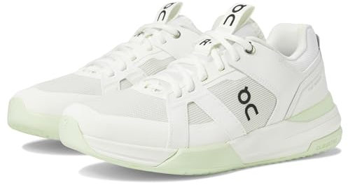 On Damen The Roger Clubhouse Pro Sneaker, White/Lima, 40.5 EU