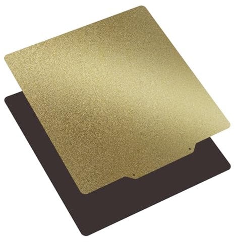 TIOPY Doppelseitig Strukturiertes PEI Druckplatte 235x235 mm, 3D Drucker Flexibles PEI Blatt, Magnetische Bauplatte mit Klebebett für Ender 3/Ender 3 Pro/Ender 3 V2/Neptune 3 Pro/4/Sovol SV05
