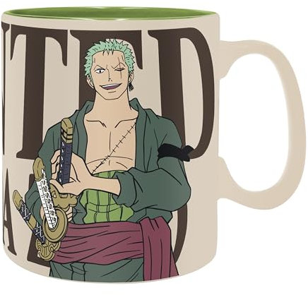 ABYSTYLE - ONE PIECE Mug Zoro & Wanted Grand Contenant