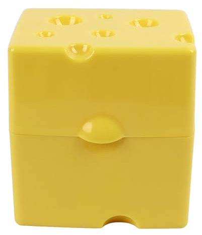 Cheese Storage Container, Plastic Cheese Storage Container, Butter Block Cheese Storage Box with Cover, Refrigerator Food Saver