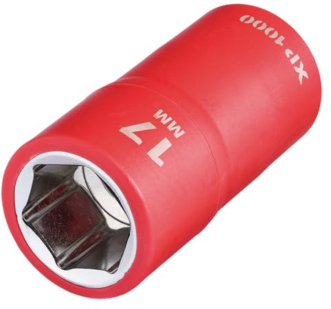 Draper XP1000 17841 VDE Socket, 1/2 Sq. Dr., 17mm