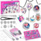 FGZU Basteln Mädchen 6 8 10 Jahre, Ketten Selber Machen Bastelset Mädchen DIY Anhänger Halsketten Armbänder Schmuckset für Kinder, Geschenk Mädchen 6-12 Jahre