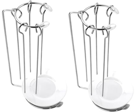 Milisten 2ensembles Support Suspendu Acier Inoxydable Pour Brochettes De Barbecue Rack Pour Cuisson Plein Air Accessoire Pratique Et Facile à Pour Vos Grillades