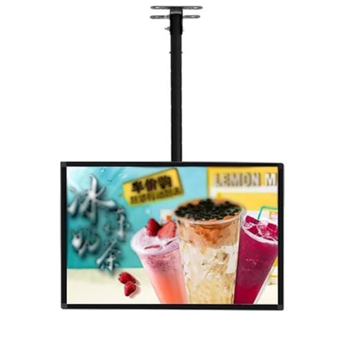 Kanduo Caisson lumineux LED encadré Panneau de caisson lumineux TV, cadre de panneau debout suspendu réglable avec cadre en aluminium à pression, porte-affiche lumineux LED, 1 pièces cadre d'affichage