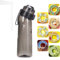 Générique 650ML Air Gourde Bouteille Avec 7 sul Saveur Air Pods, Bouteille Up d'eau Parfumée Sans BPA Avec Paille 0 Sucres et Tasse d'eau