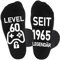 Utensilsto 60 Geburtstag Socken Herren, Lustige Geschenkidee zum 60. Geburtstag für Männer Weiche & Bequeme Herrensocken Geburtstagsgeschenk für Papa, Opa, Ehemann