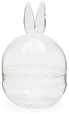 Rivièra Maison - Vorratsglas Happy Easter, Transparent, Glas