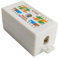 Professional CAT6 Ethernet Junction Box Replacement For Secure Connection Coupler Joiner Quick Ethernet Cable Connection